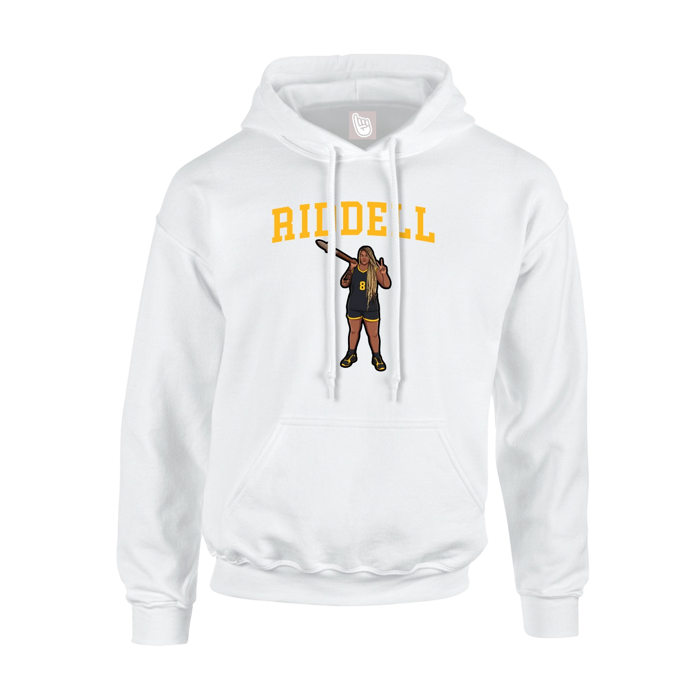 Youth Hoodie — Shirsey in White