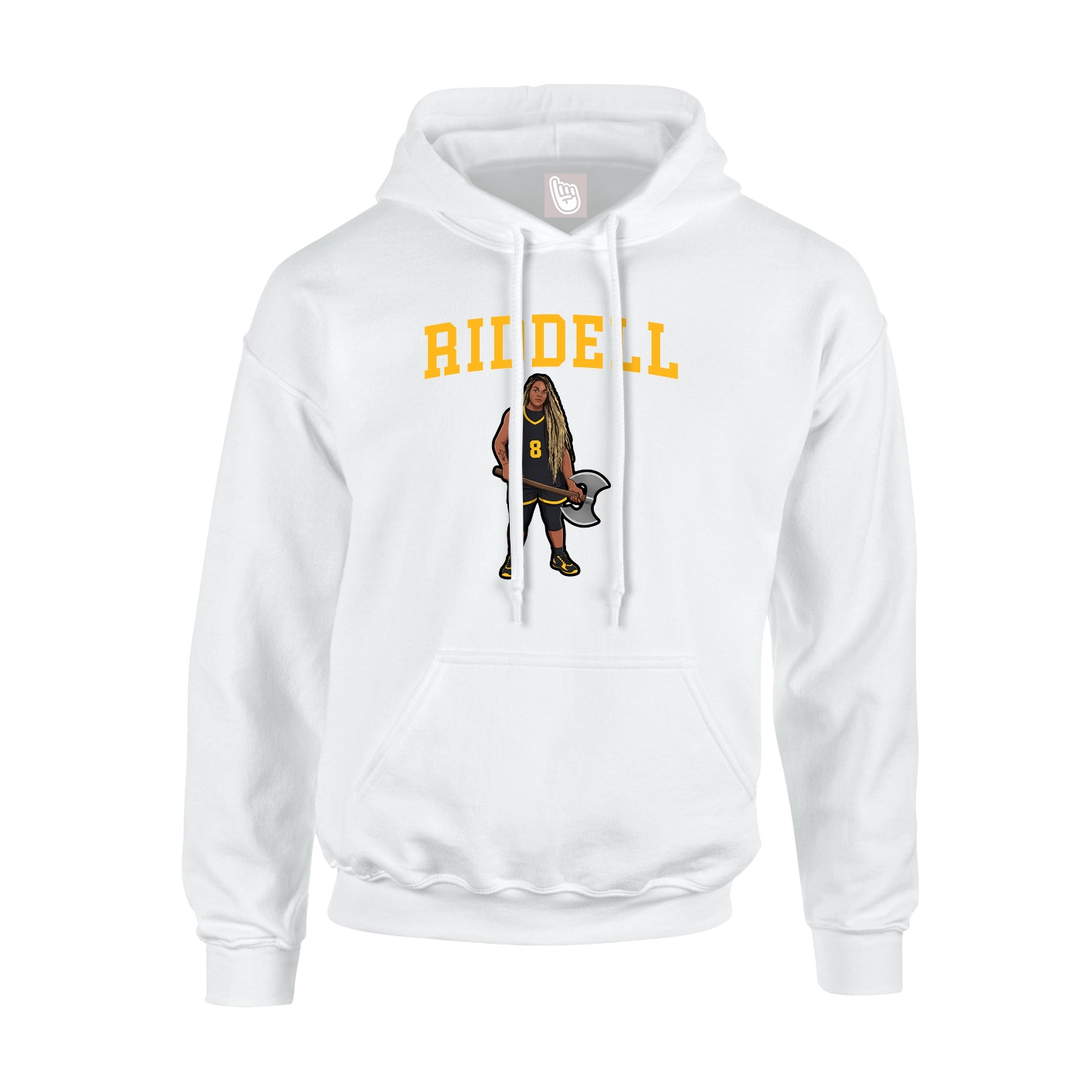 Hoodie — Shirsey in White