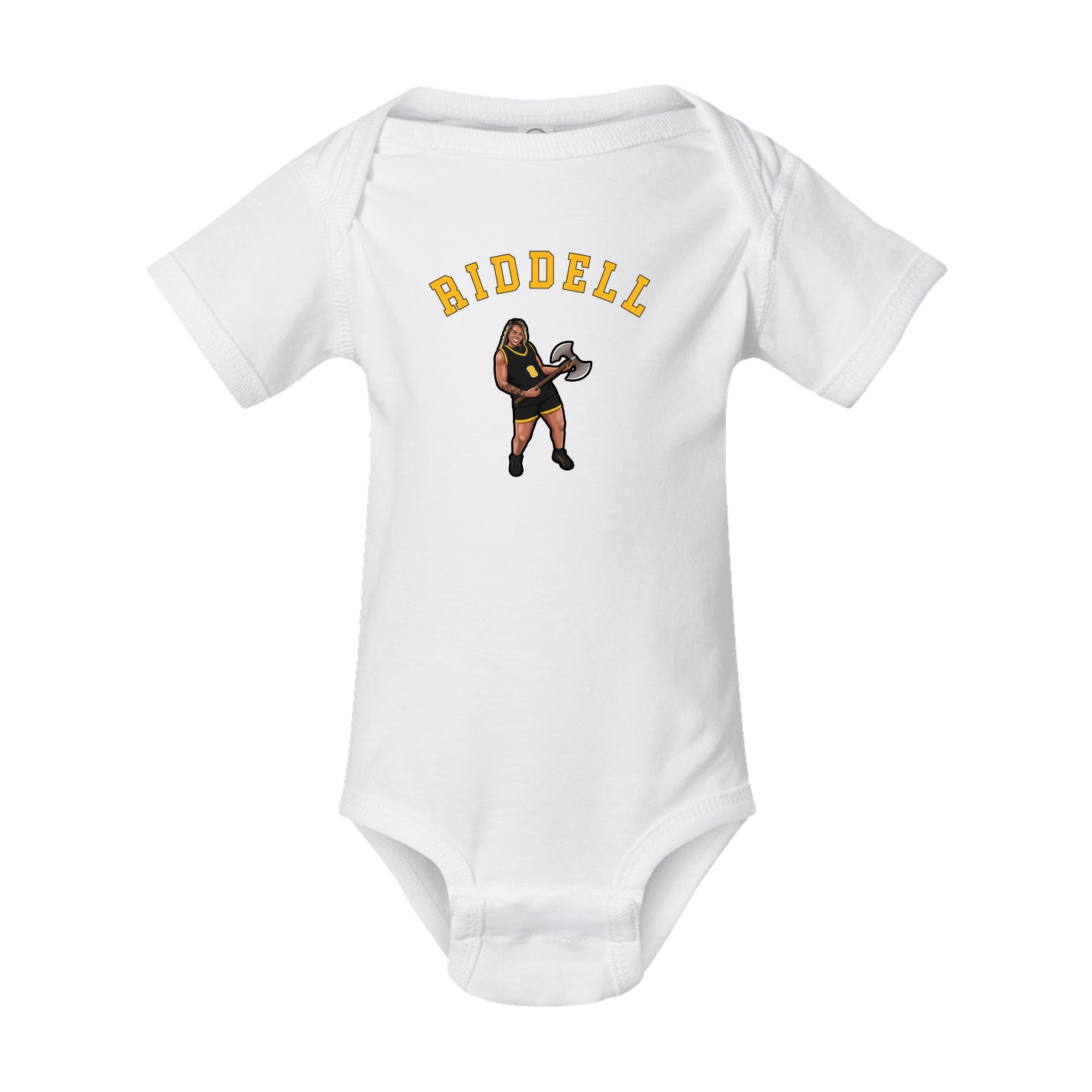 Baby Onesie — Shirsey Arch in White