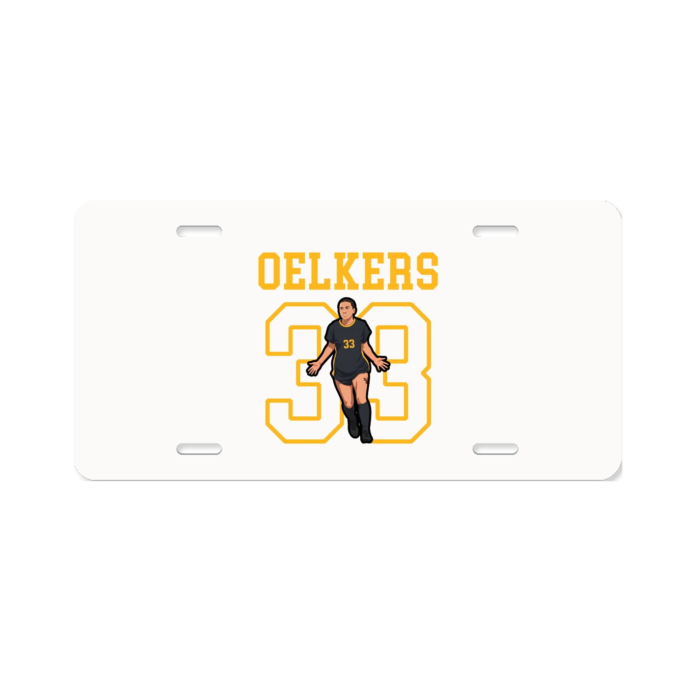 License Plate — Shirsey in Classic