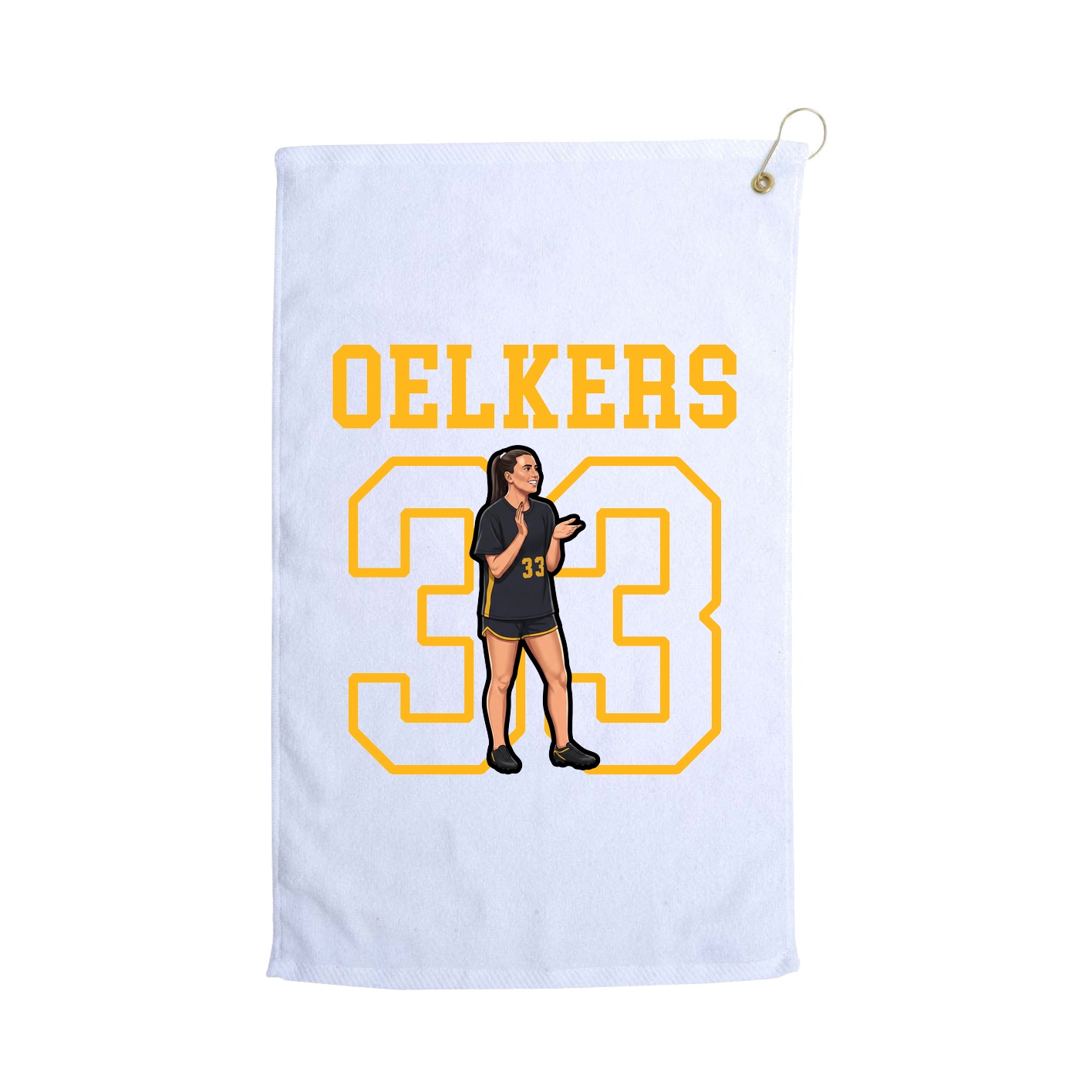 Golf Towel — Shirsey in White
