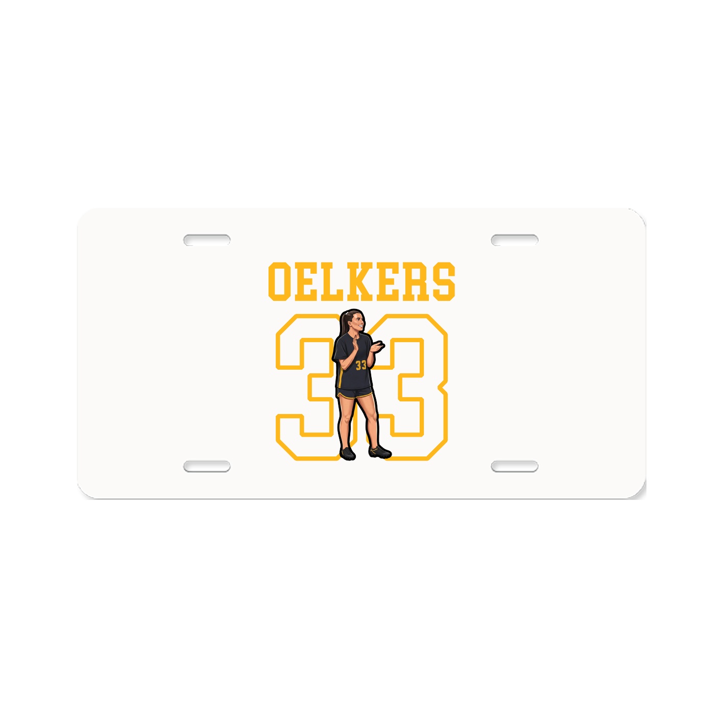 License Plate — Shirsey in Classic