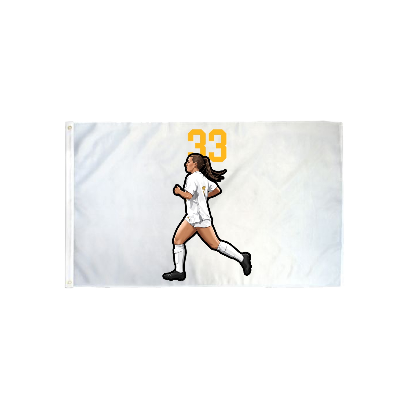 3x5 Flag — Number Top in Classic
