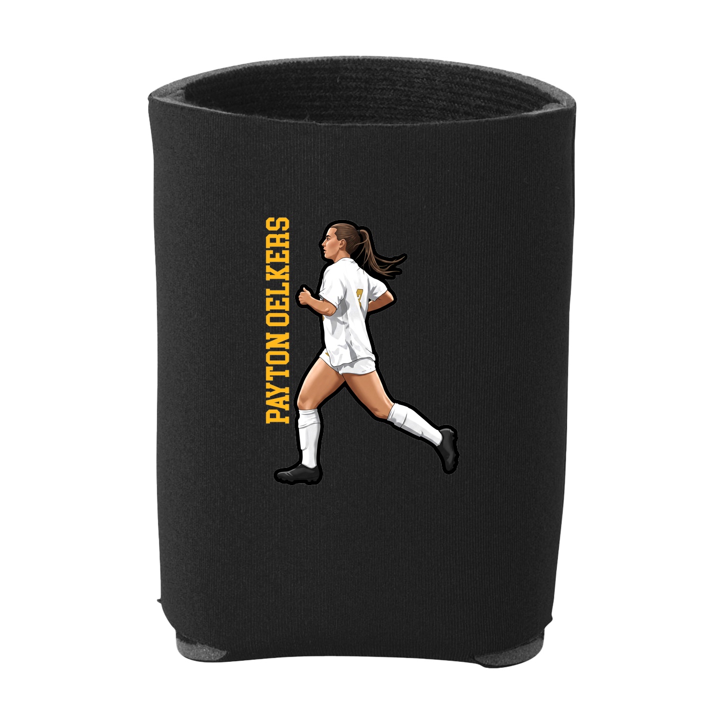 Can Holder — Name Vertical in Black