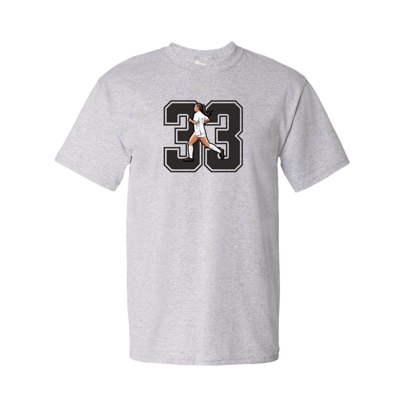 Tee — Number in Grey