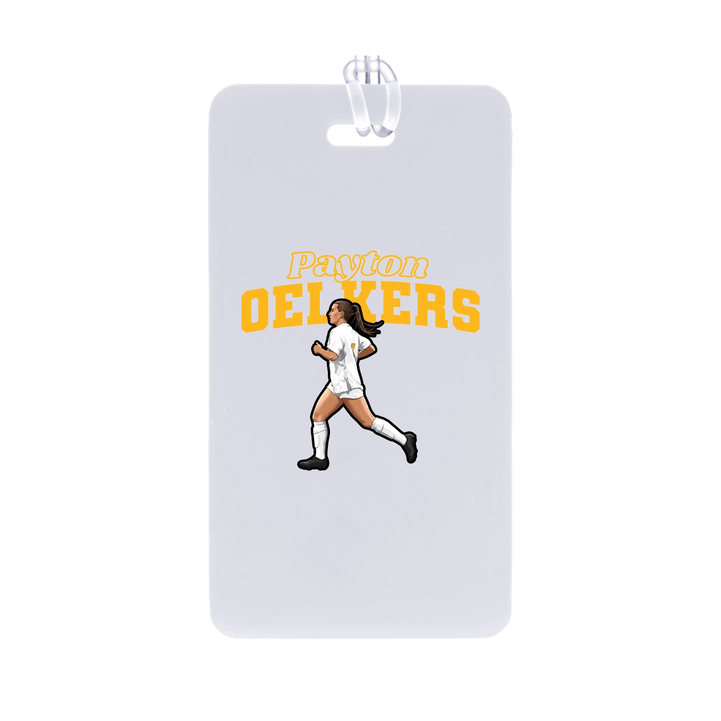 Bag Tag — Name Arch in Classic