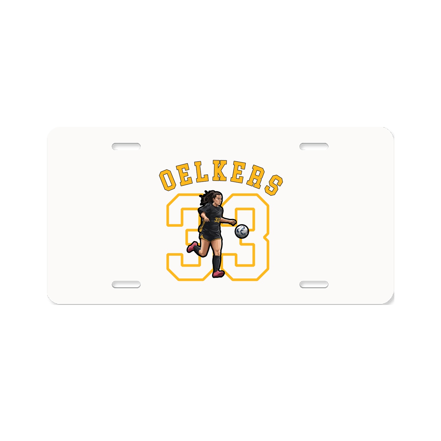 License Plate — Shirsey Arch in Classic