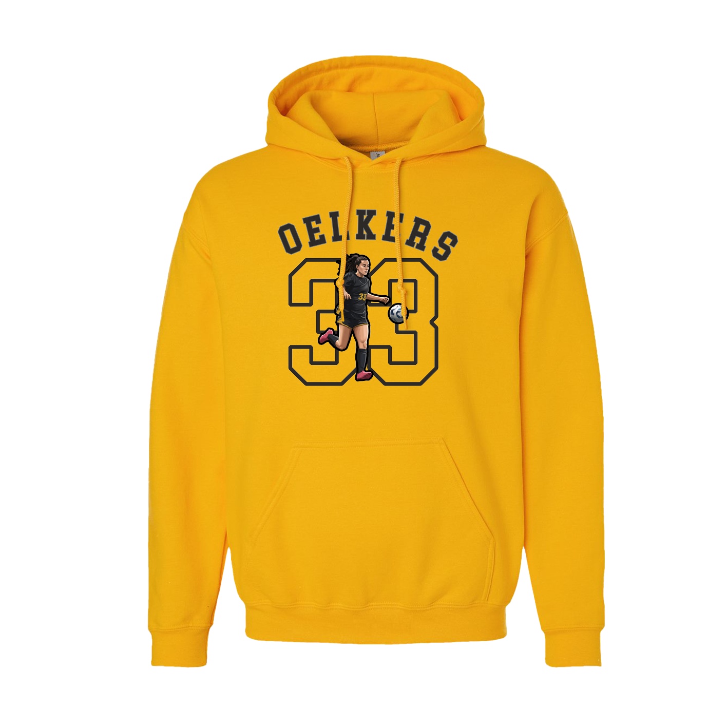 Hoodie — Shirsey Arch in Gold