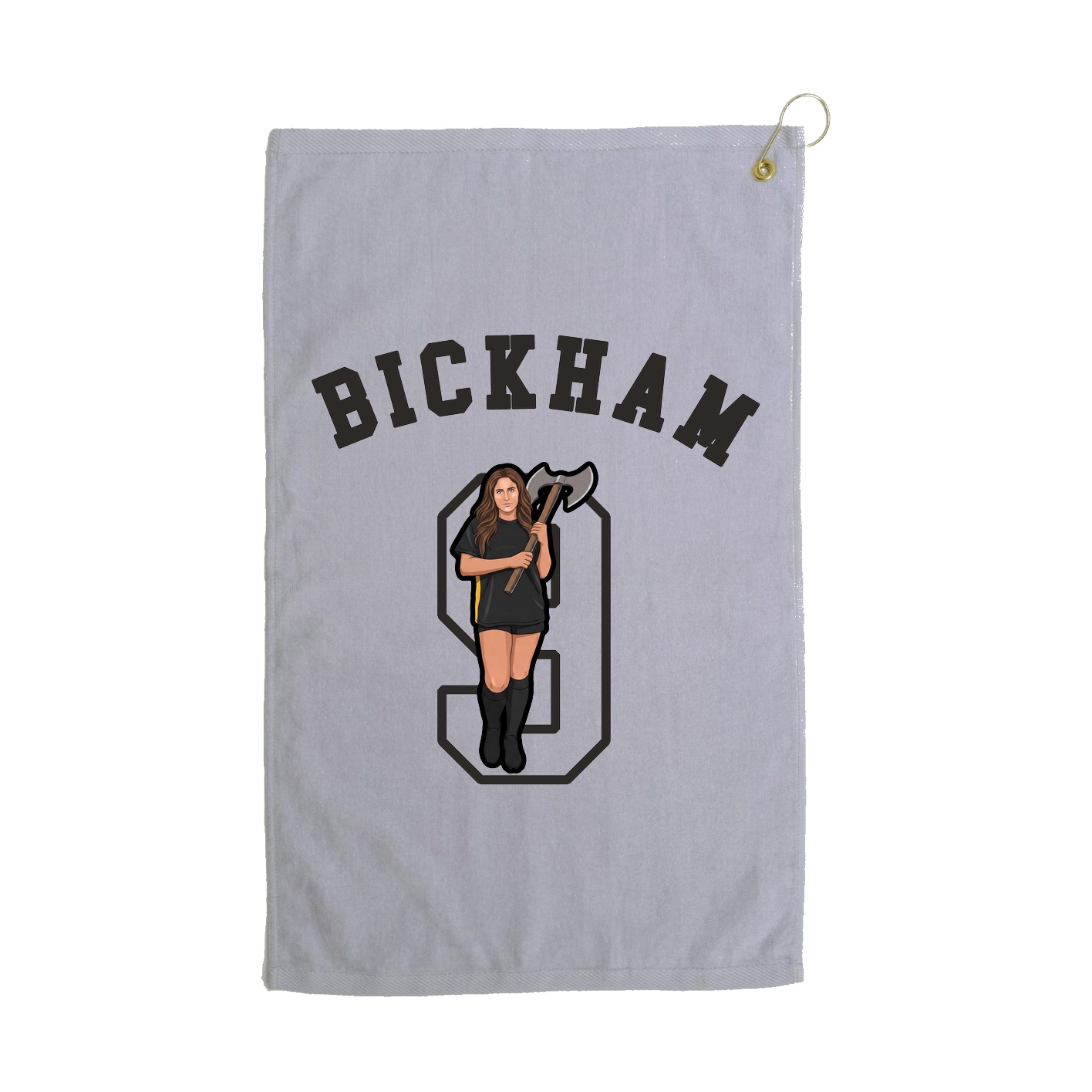 Golf Towel — Shirsey Arch in Grey