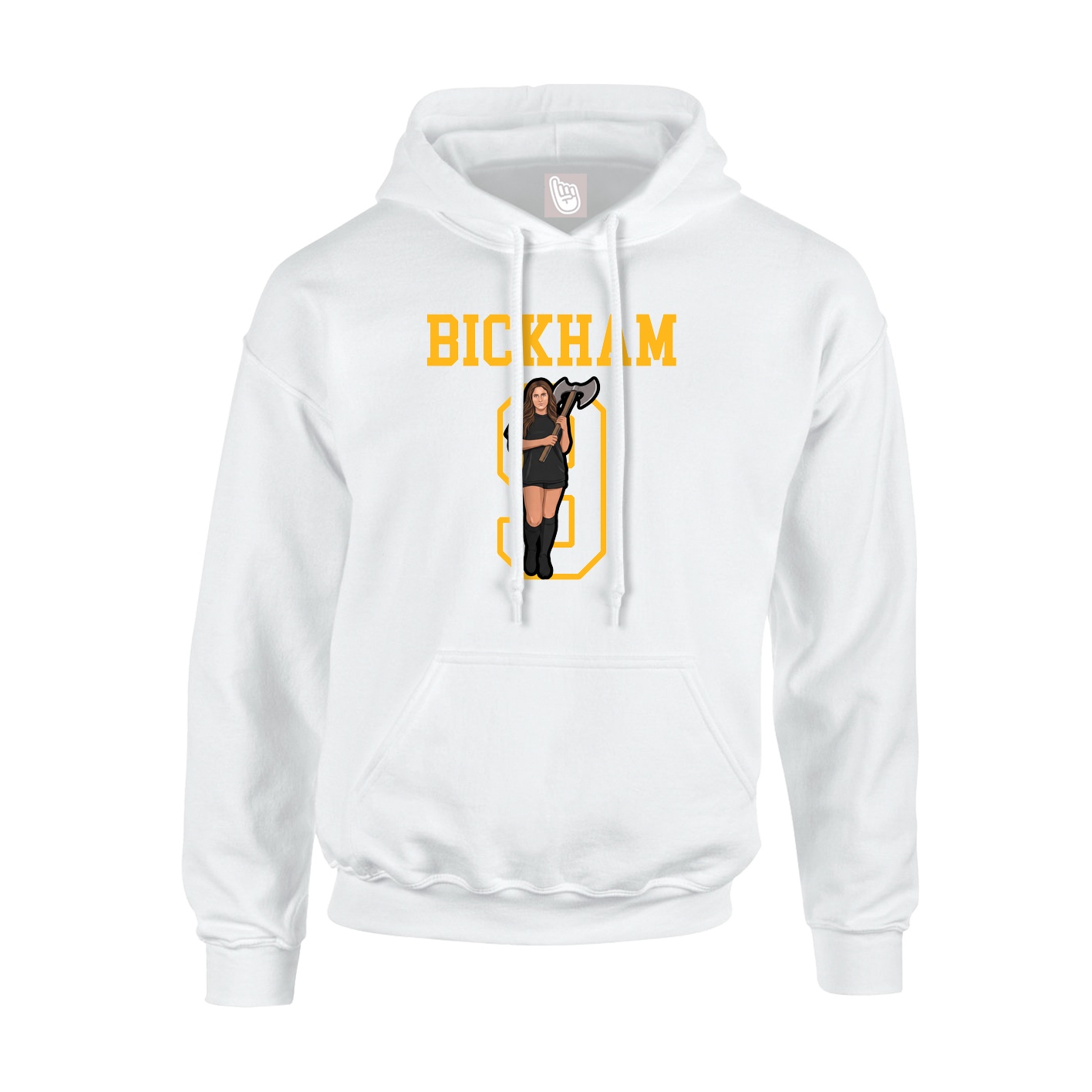 Hoodie — Shirsey in White