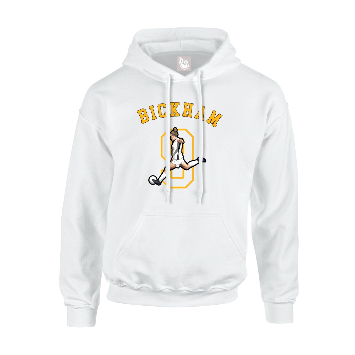Hoodie — Shirsey Arch in White