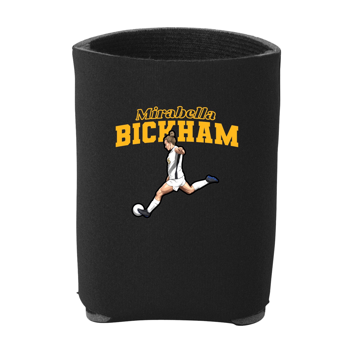 Can Holder — Name Arch in Black