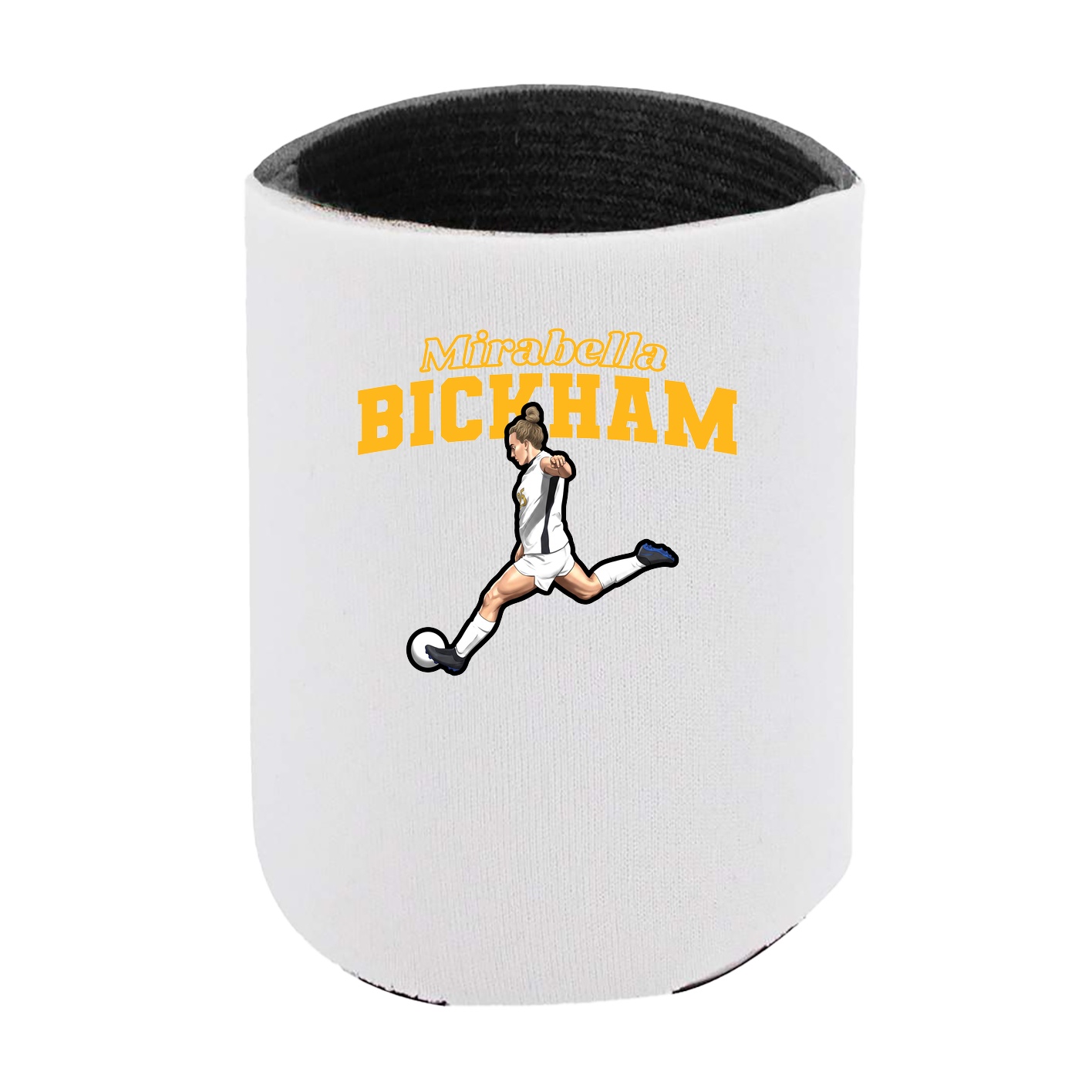 Can Holder — Name Arch in White