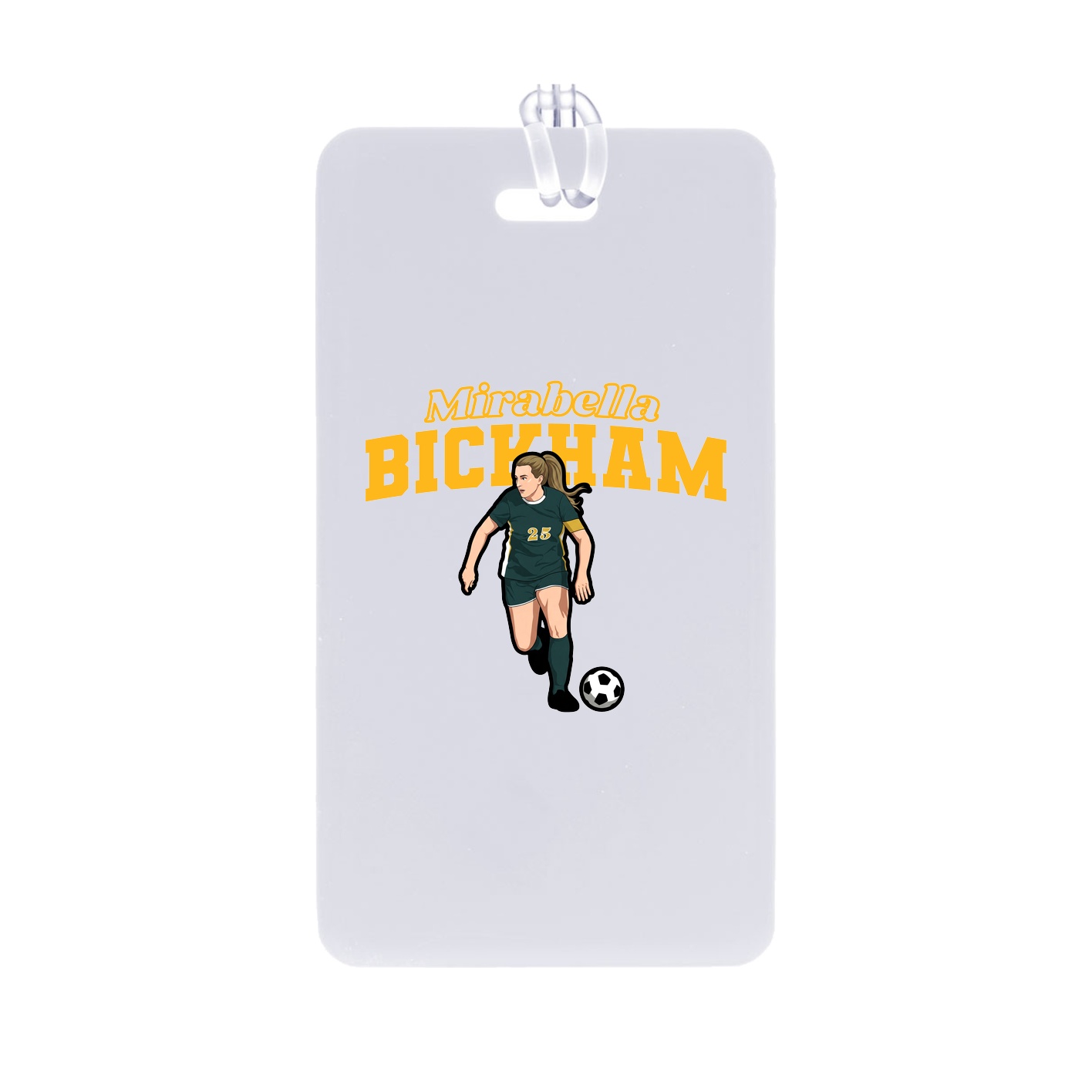 Bag Tag — Name Arch in Classic