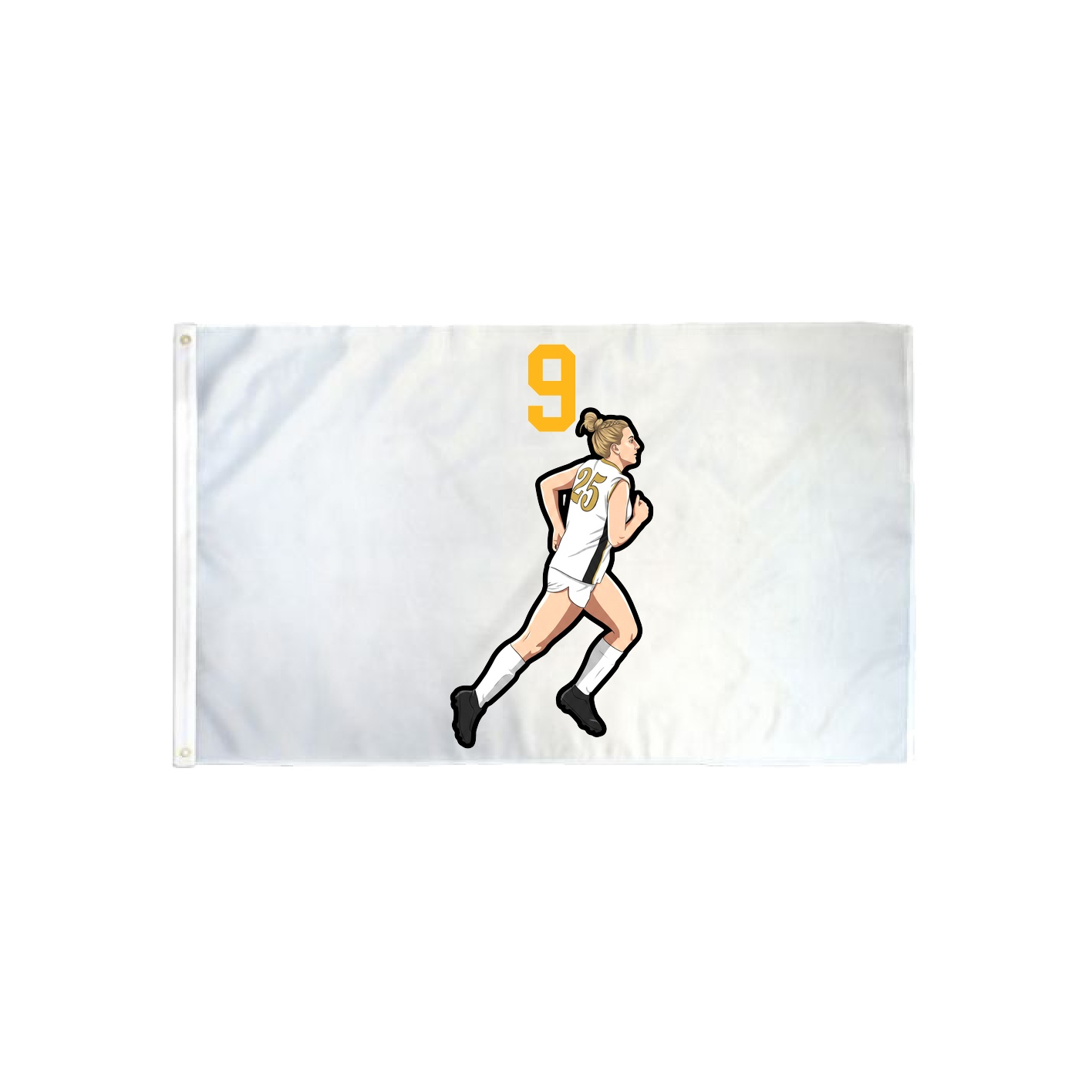 3x5 Flag — Number Top in Classic