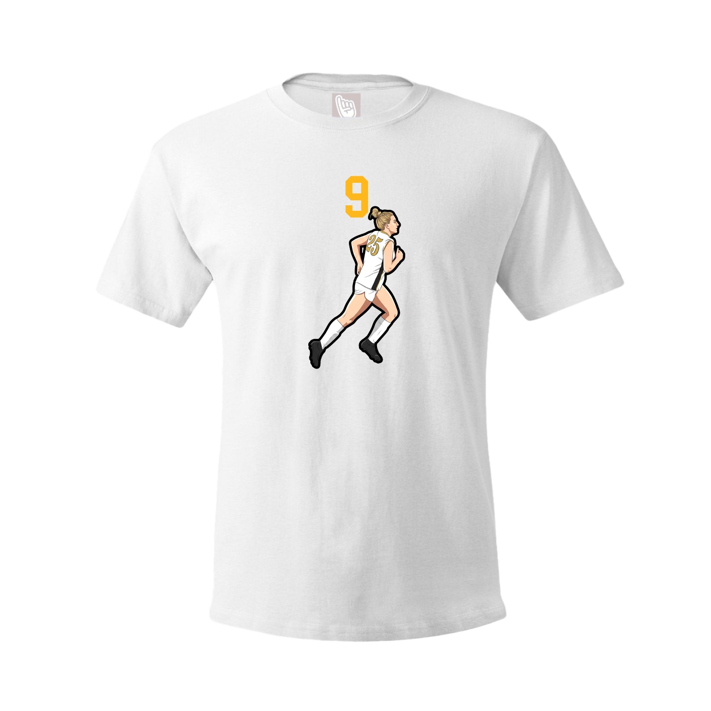 Tee — Number Top in White