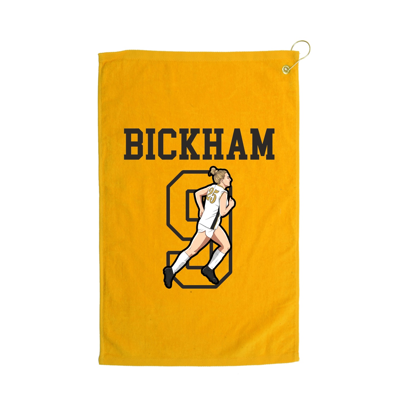 Golf Towel — Shirsey in Gold