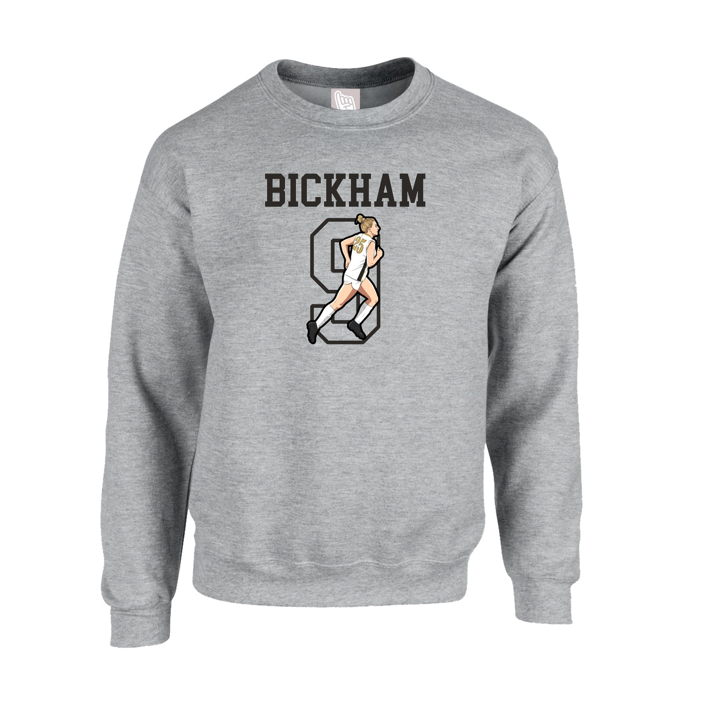 Fleece Crew — Shirsey in Grey