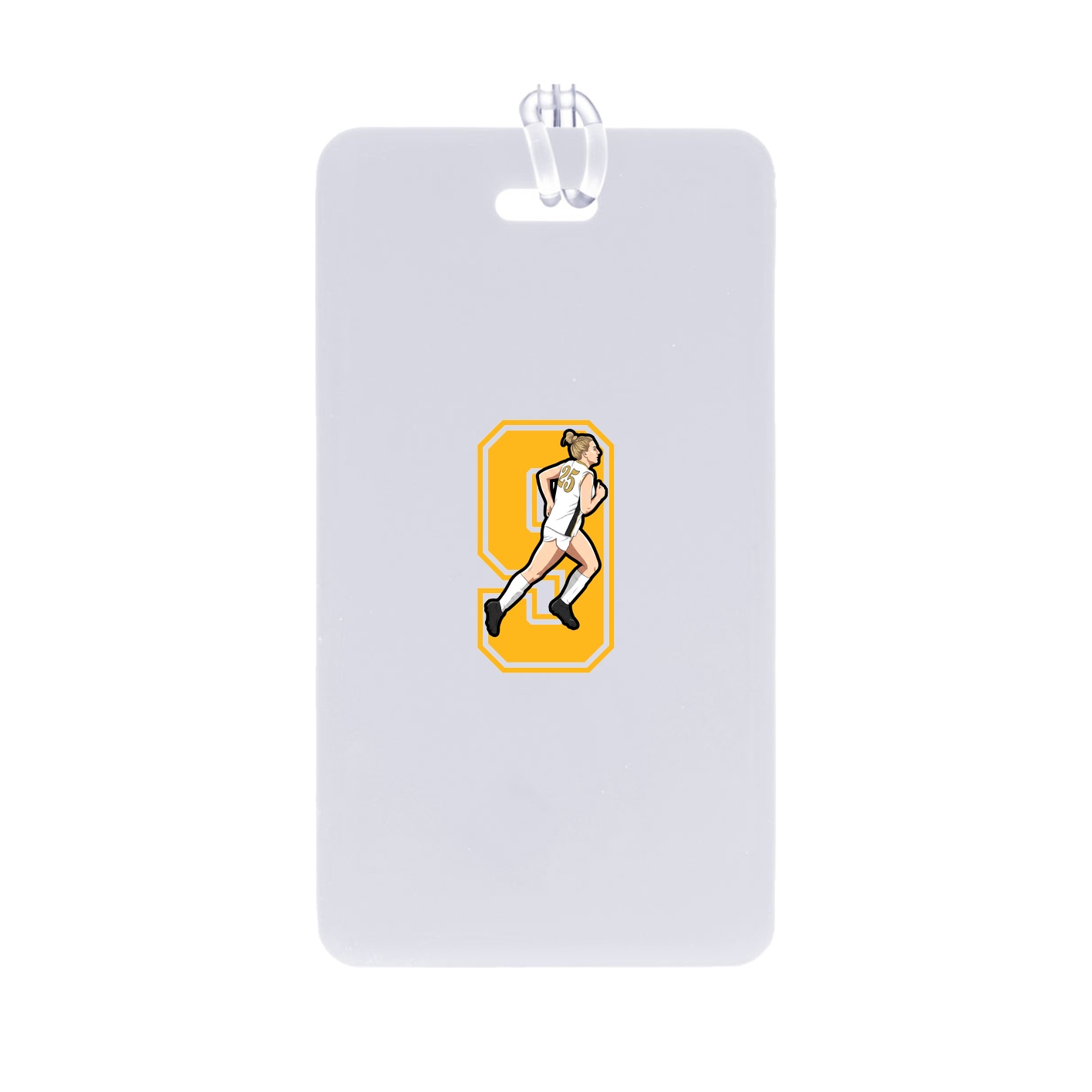 Bag Tag — Number in Classic