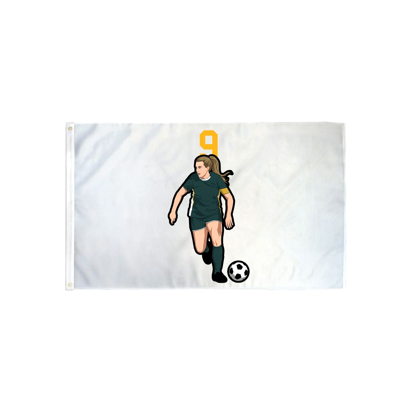 3x5 Flag — Number Top in Classic