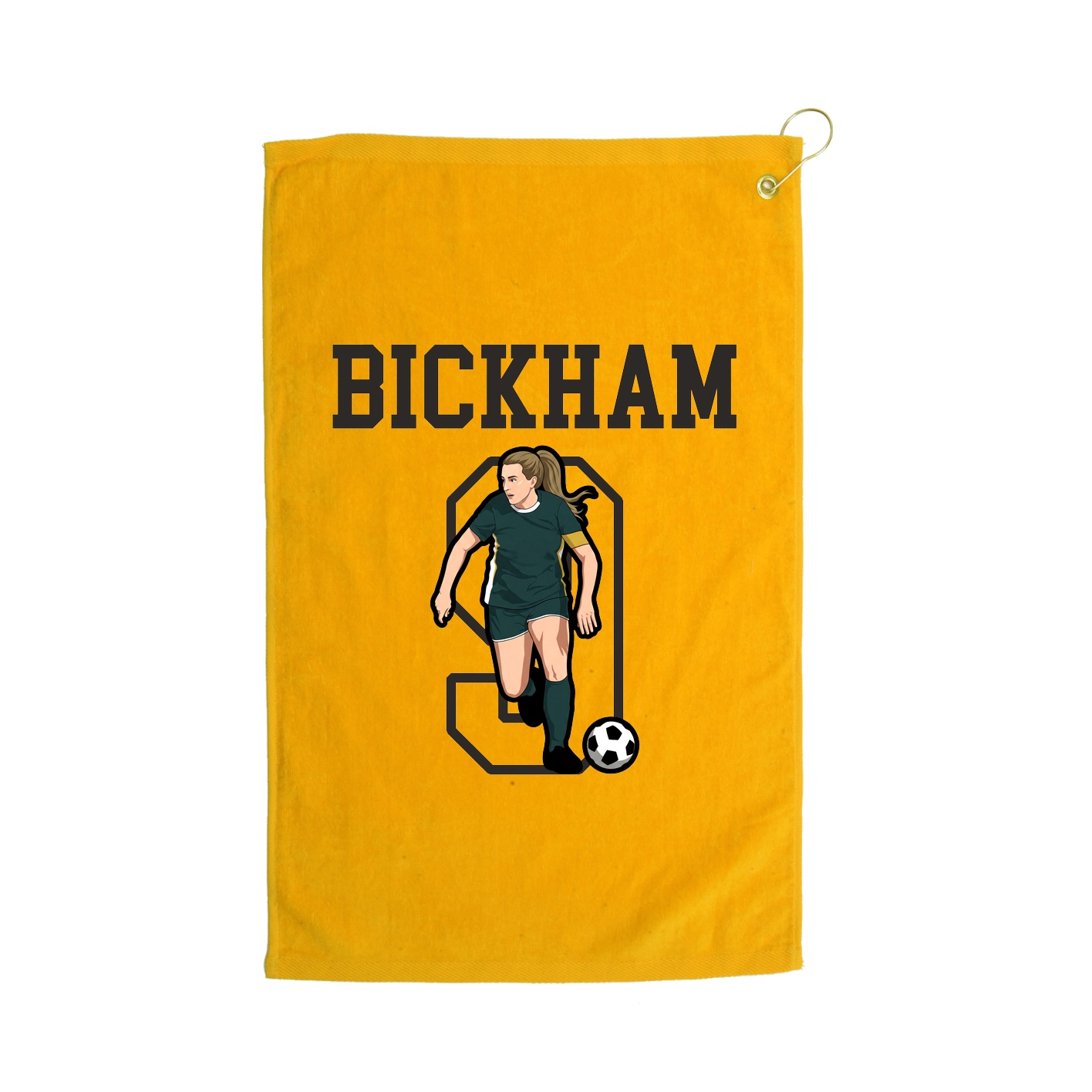 Golf Towel — Shirsey in Gold