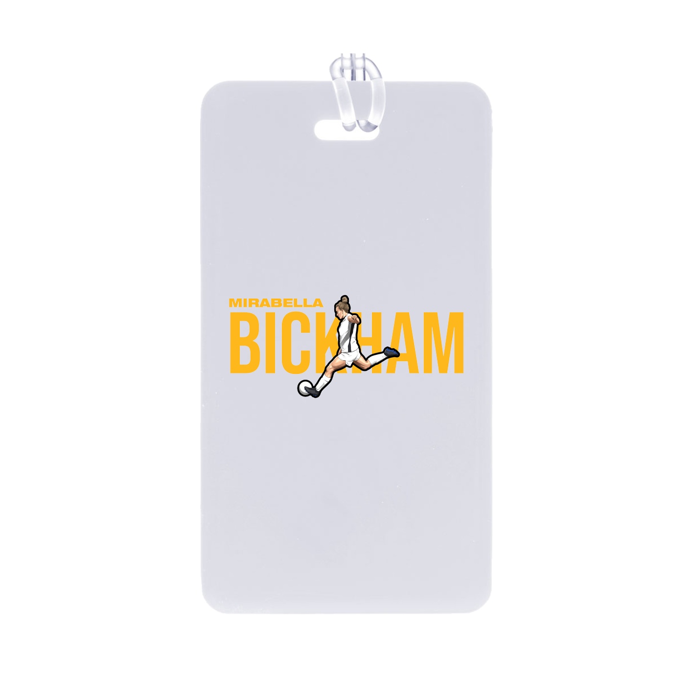 Bag Tag — Player Name in Classic