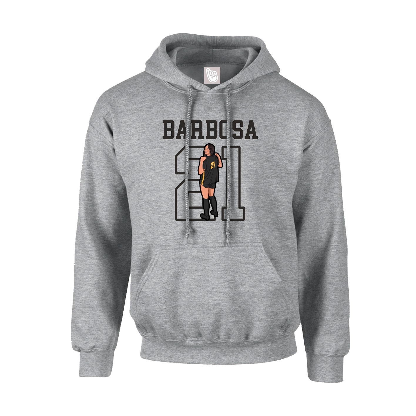 Youth Hoodie — Shirsey in Grey