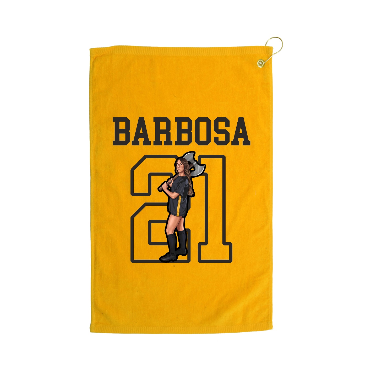 Golf Towel — Shirsey in Gold