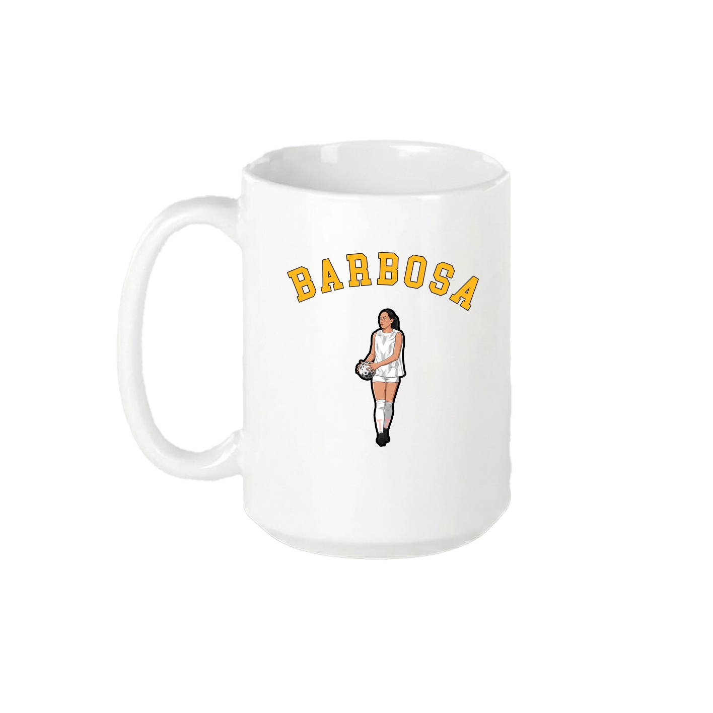15oz Coffee Mug — Shirsey Arch in White