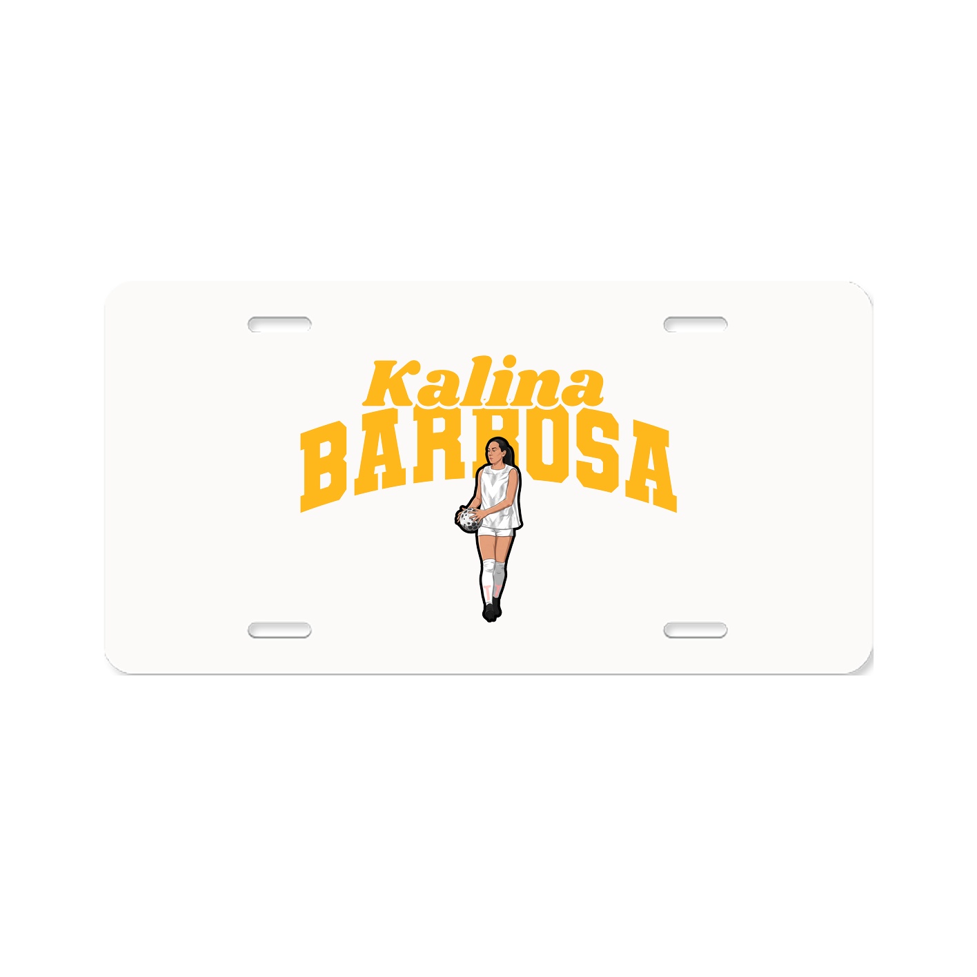 License Plate — Signature Arch in Classic