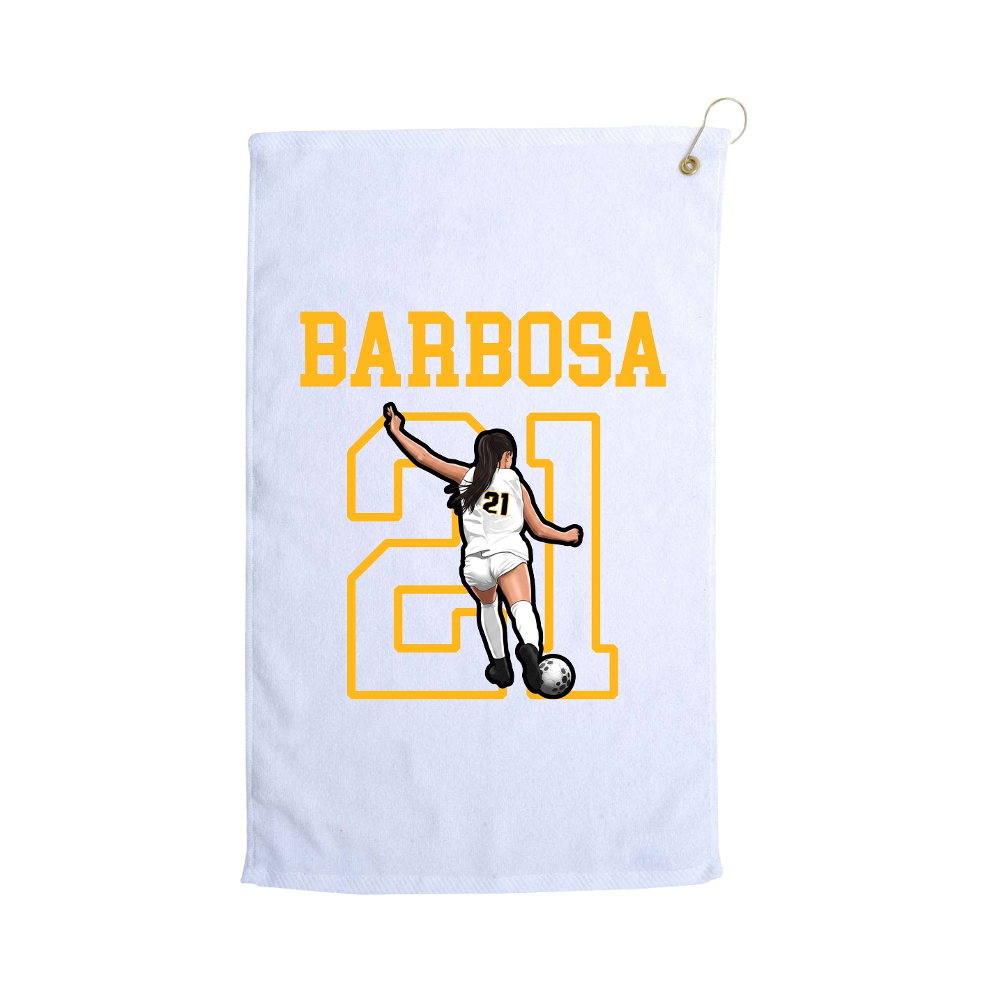 Golf Towel — Shirsey in White