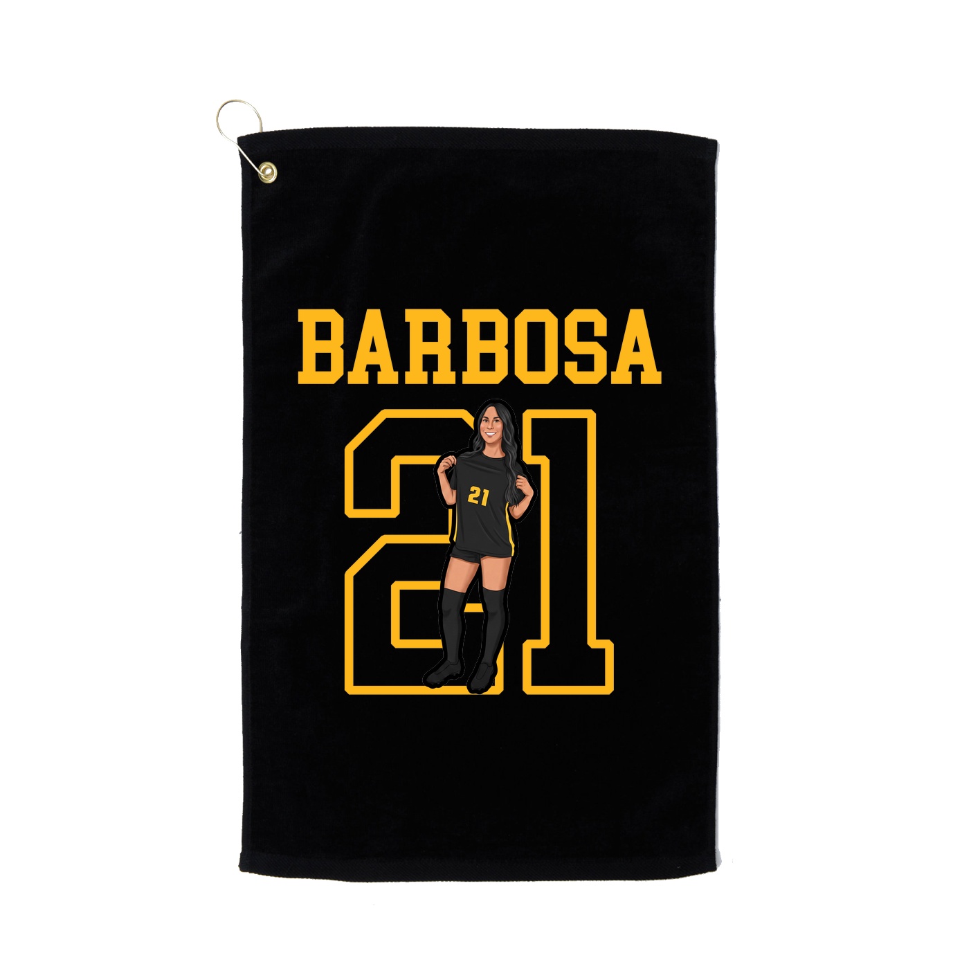 Golf Towel — Shirsey in Black