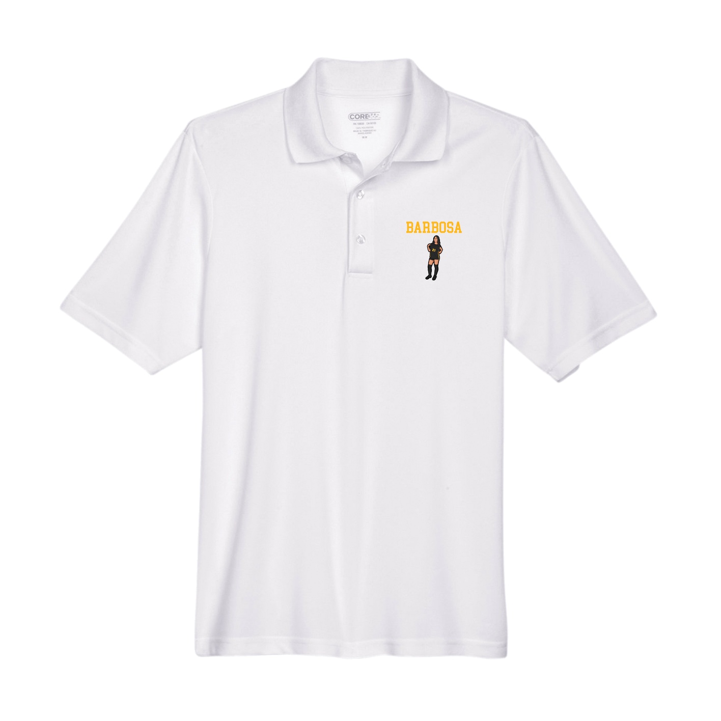 Performance Polo — Shirsey in White