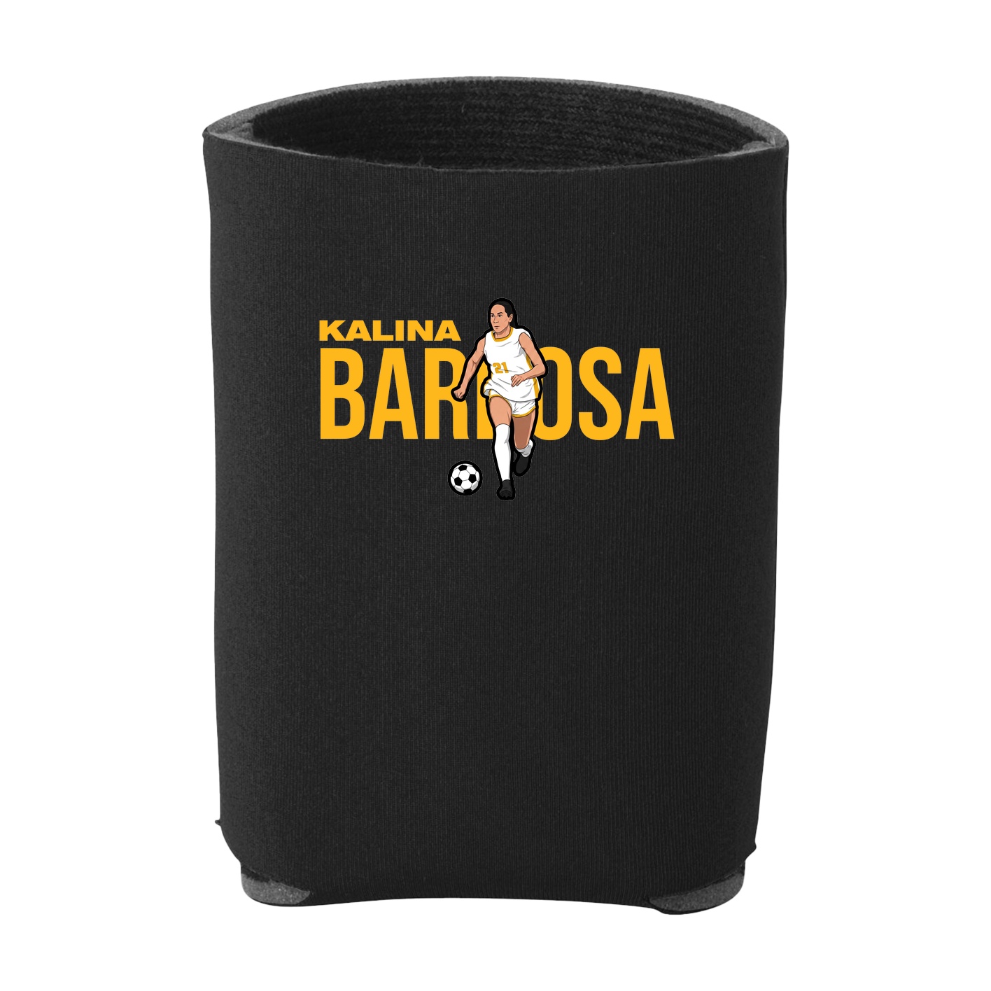 Can Holder — Player Name in Black