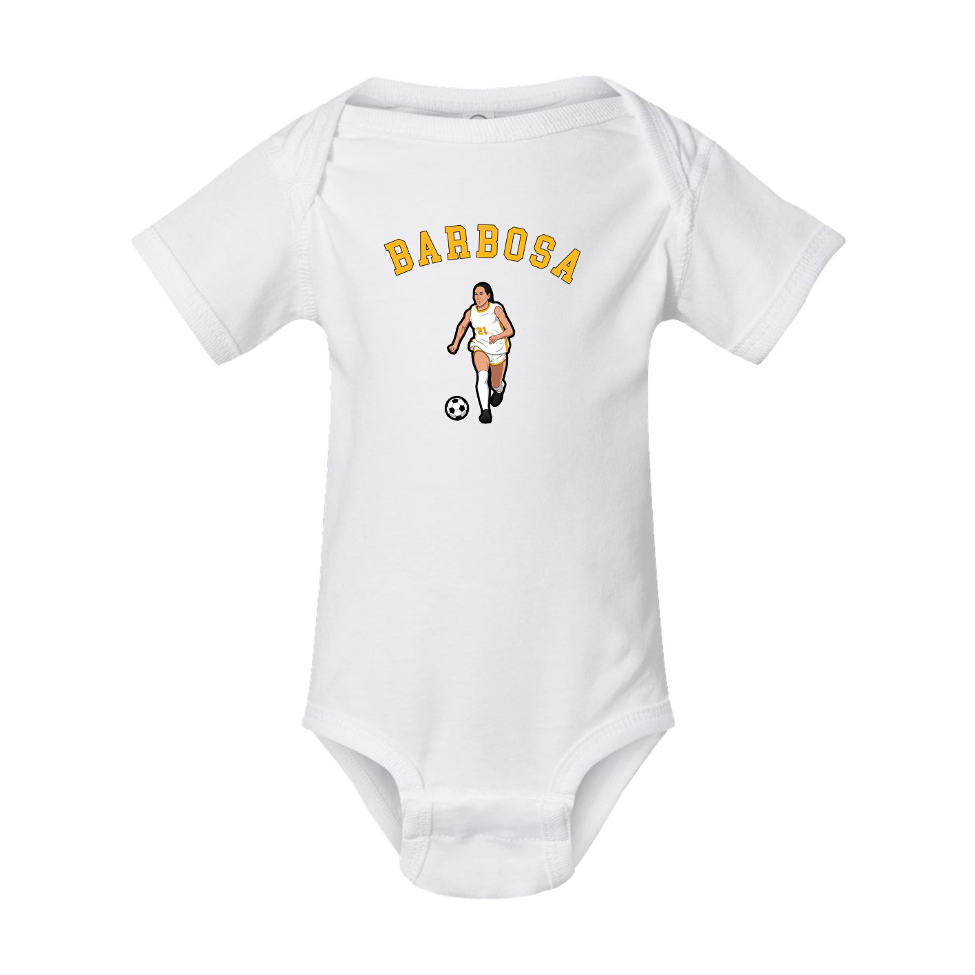 Baby Onesie — Shirsey Arch in White