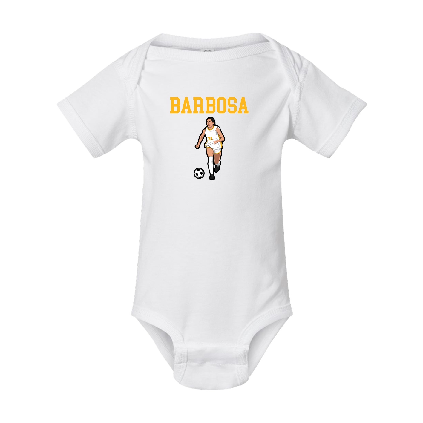 Baby Onesie — Shirsey in White