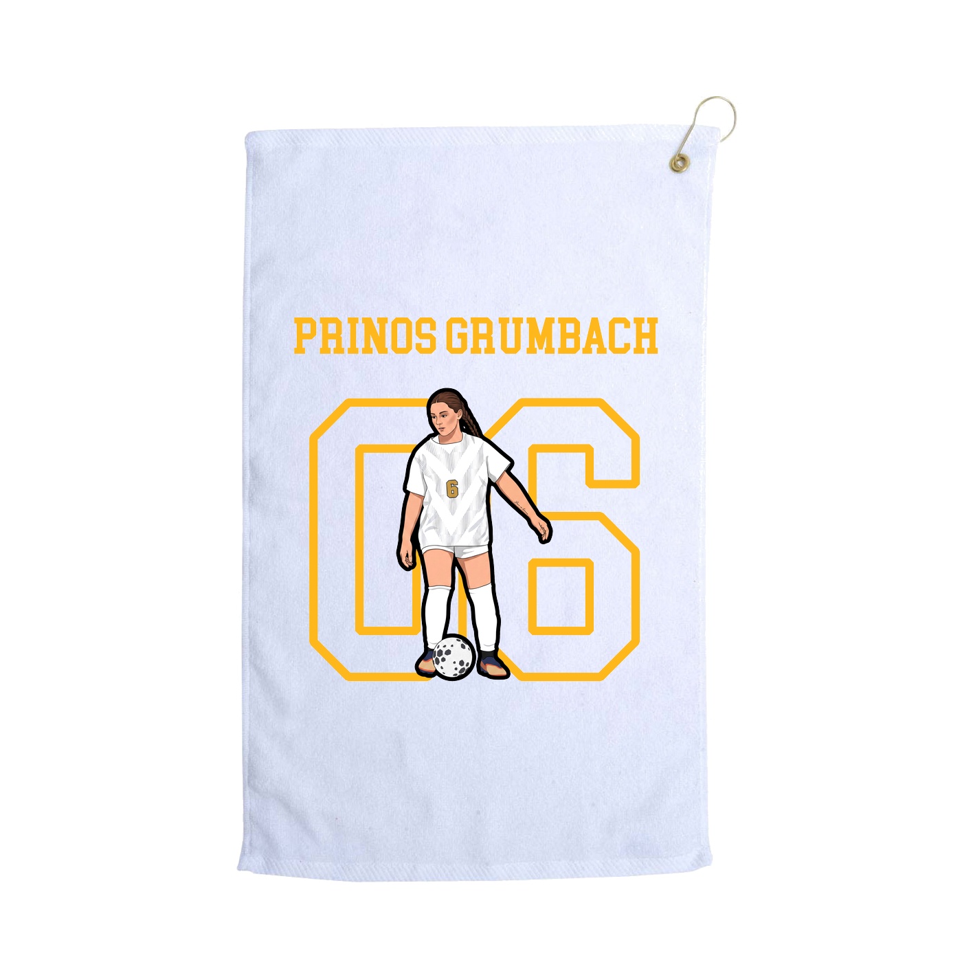 Golf Towel — Shirsey in White