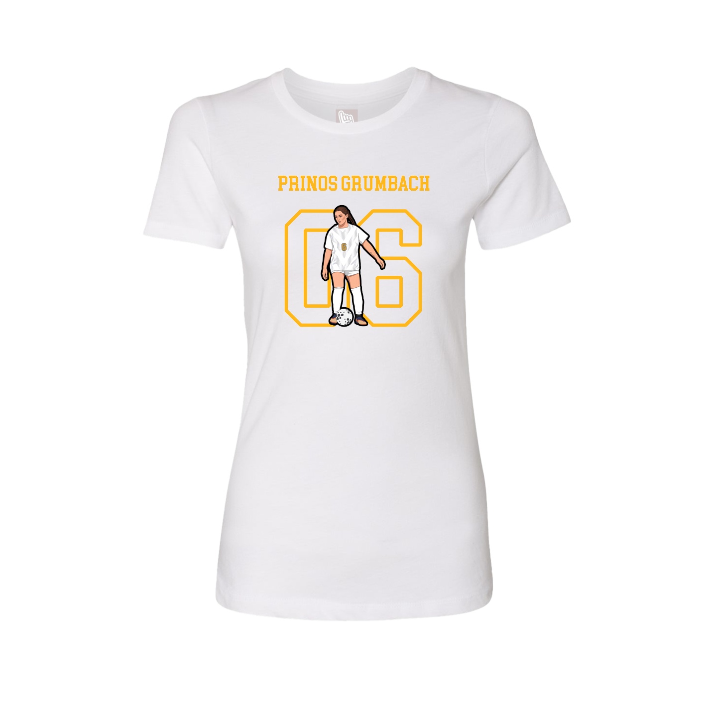 Fitted Women's Tee — Shirsey in White