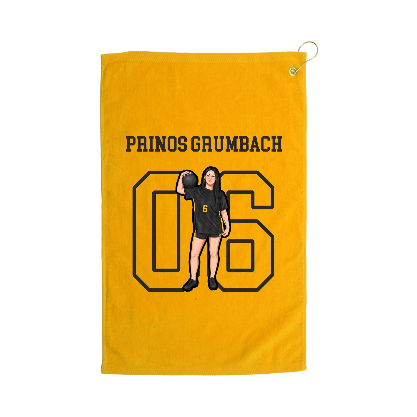 Golf Towel — Shirsey in Gold