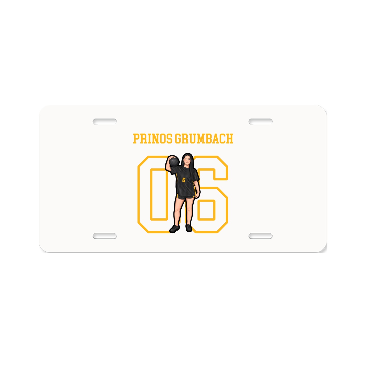 License Plate — Shirsey in Classic