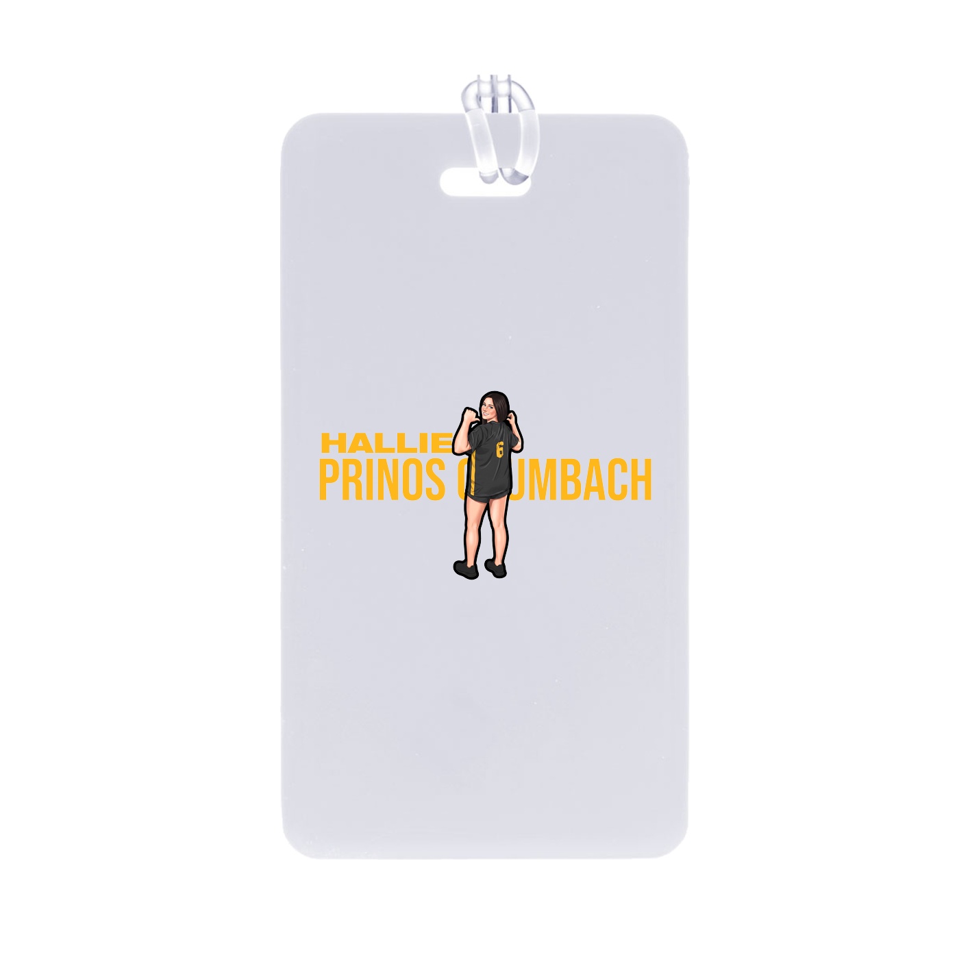 Bag Tag — Player Name in Classic