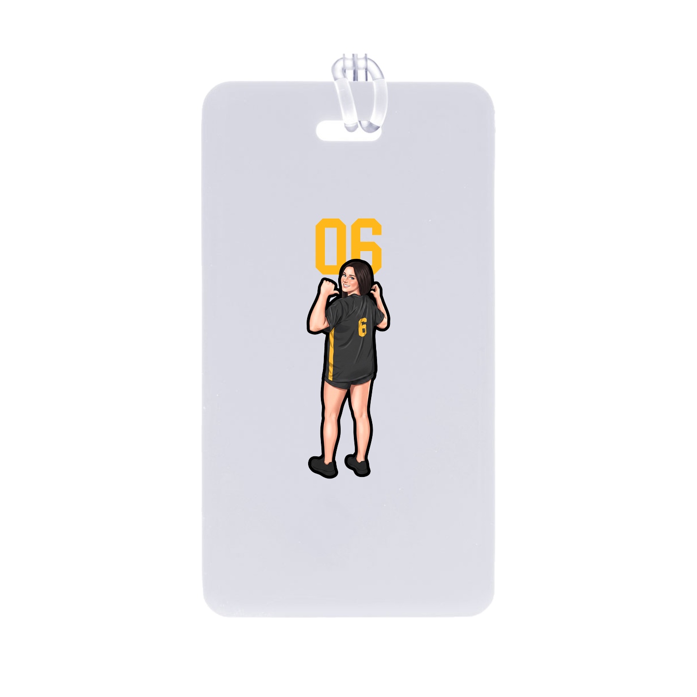 Bag Tag — Number Top in Classic
