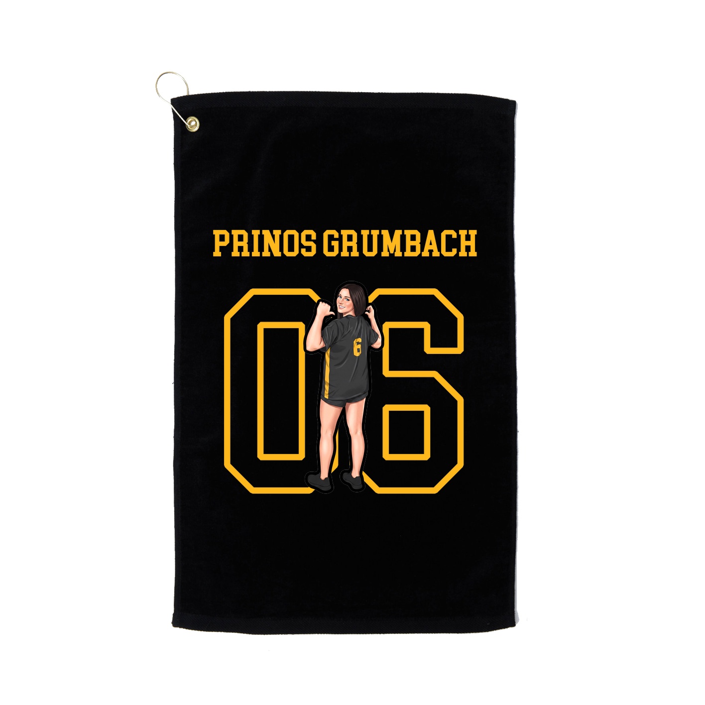 Golf Towel — Shirsey in Black