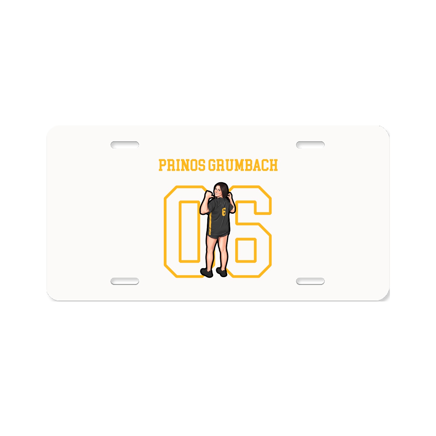 License Plate — Shirsey in Classic