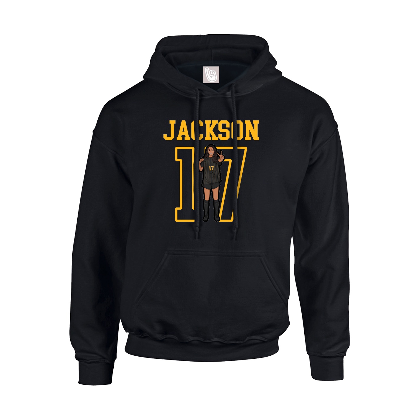 Youth Hoodie — Shirsey in Black
