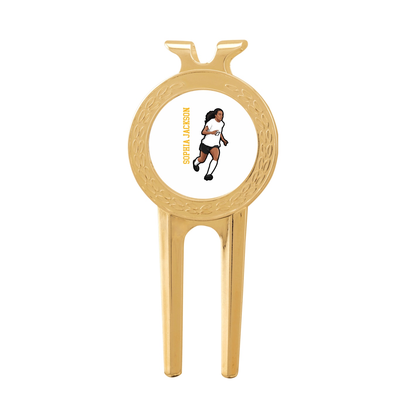 Divot Tool with Ball Marker — Name Vertical in Classic