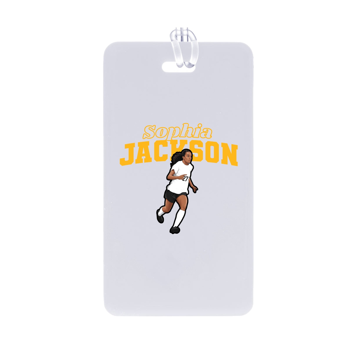 Bag Tag — Name Arch in Classic
