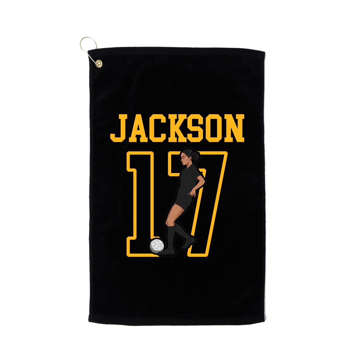 Golf Towel — Shirsey in Black
