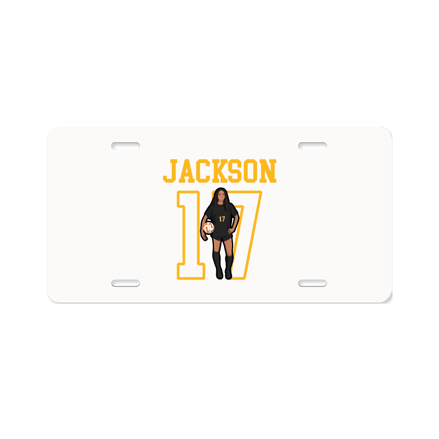 License Plate — Shirsey in Classic