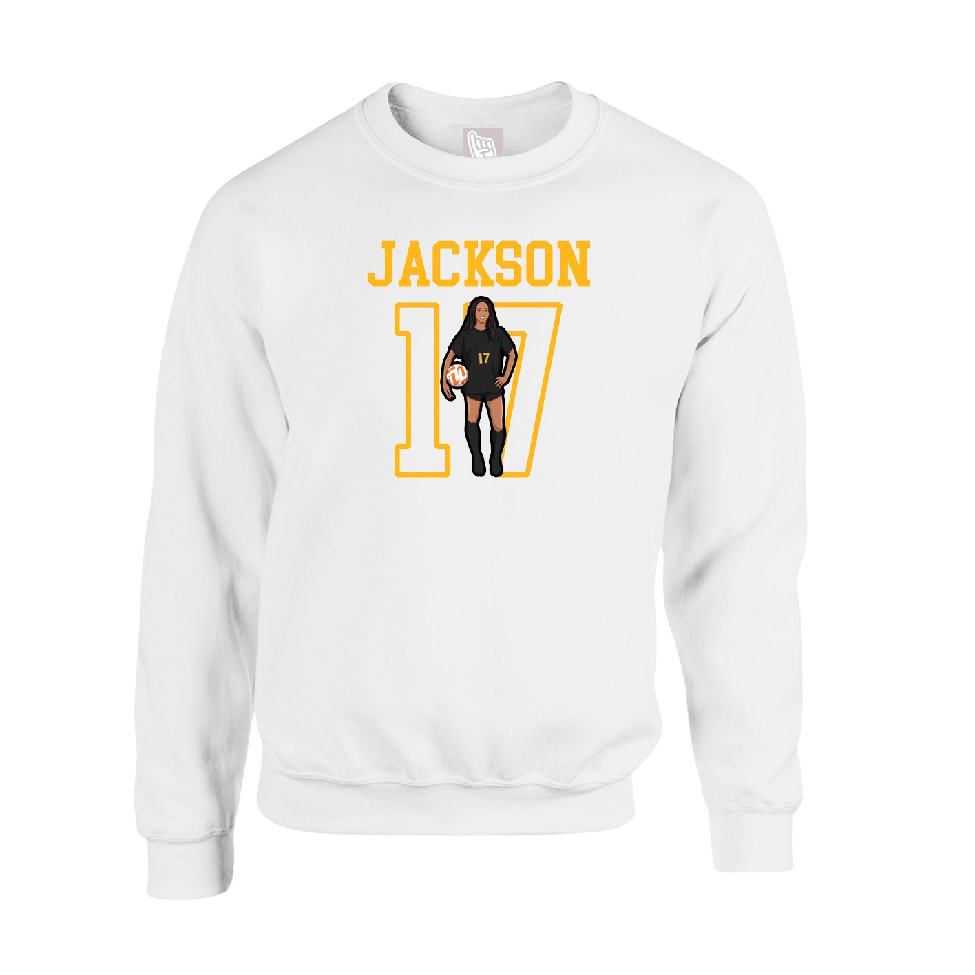 Fleece Crew — Shirsey in White